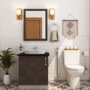 Vogue Double-Shutter Bathroom Cabinet