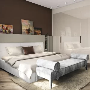 A Tryst With Browns Master Bedroom