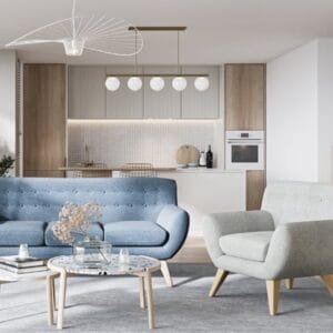 Curvaceously Yours Living Room Design