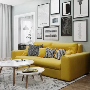Urban Sunshine Living Room Design