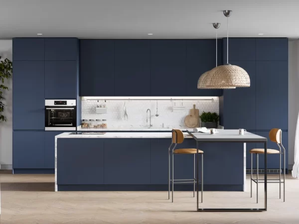 Coastal Chic Modern Kitchen Design - Image 2