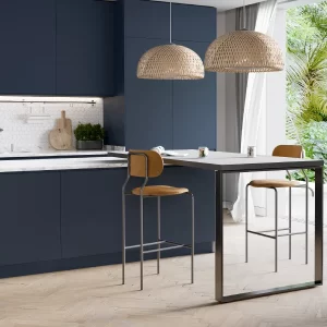 Coastal Chic Modern Kitchen Design