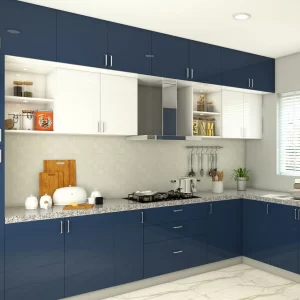 French Themed Modular Kitchen