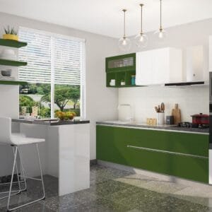 Nature Bliss Straight Modular Kitchen
