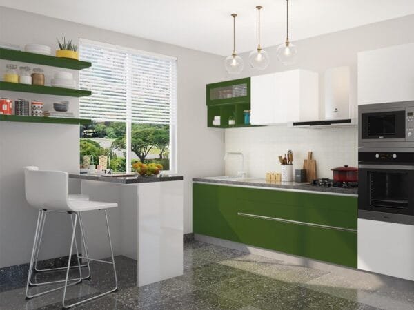 Nature Bliss Straight Modular Kitchen